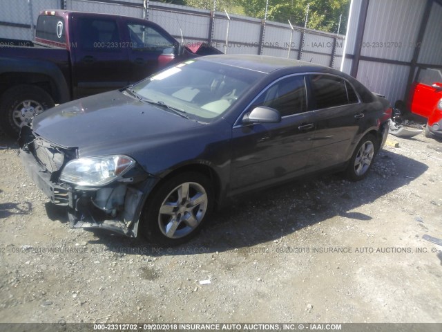 1G1ZB5EB4AF263172 - 2010 CHEVROLET MALIBU LS Boz foto 2