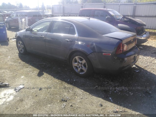 1G1ZB5EB4AF263172 - 2010 CHEVROLET MALIBU LS Boz foto 3