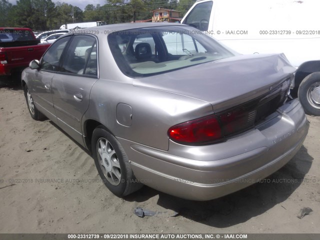2G4WB52K8W1502845 - 1998 BUICK REGAL LS TAN photo 3