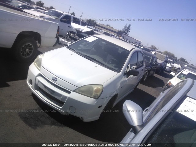 JS2RA61S545202760 - 2004 SUZUKI AERIO S/LX WHITE photo 2