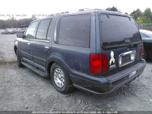 5LMPU28A6XLJ25193 - 1999 LINCOLN NAVIGATOR Mavi fotoğraf 3