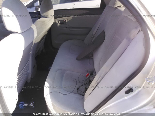 KNAFE222595666953 - 2009 KIA SPECTRA EX/LX/SX SILVER photo 8