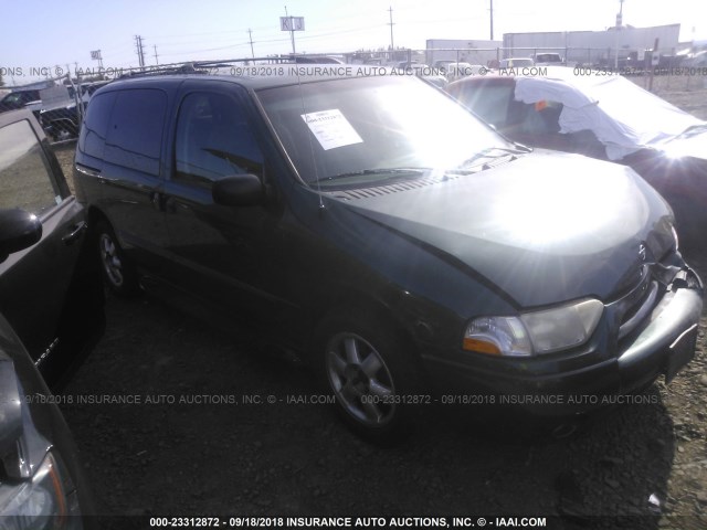 4N2ZN16T51D829489 - 2001 NISSAN QUEST GRAY photo 1