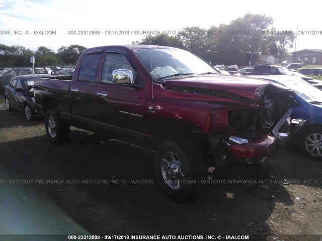 3D7KS28C76G165938 - 2006 DODGE RAM 2500 ST/SLT/LARAMIE RED photo 1