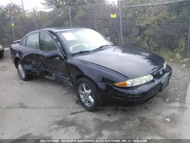 1G3NF52E2YC383766 - 2000 OLDSMOBILE ALERO GLS 黑色 照片 1
