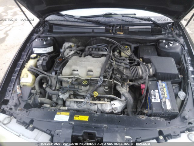 1G3NF52E2YC383766 - 2000 OLDSMOBILE ALERO GLS 黑色 照片 10