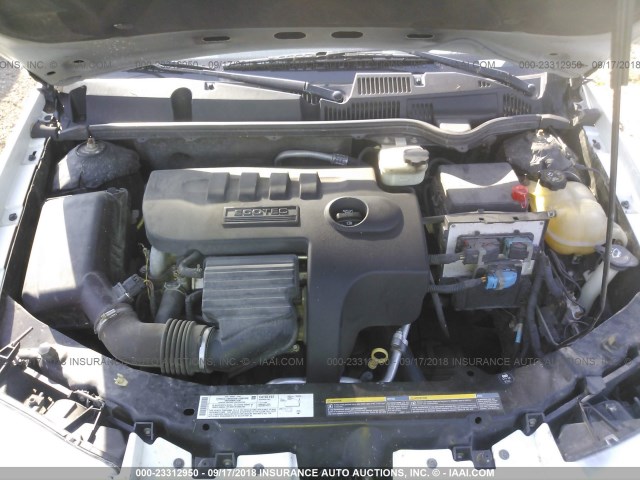 1G8AJ55F06Z186990 - 2006 SATURN ION LEVEL 2 白色 照片 10