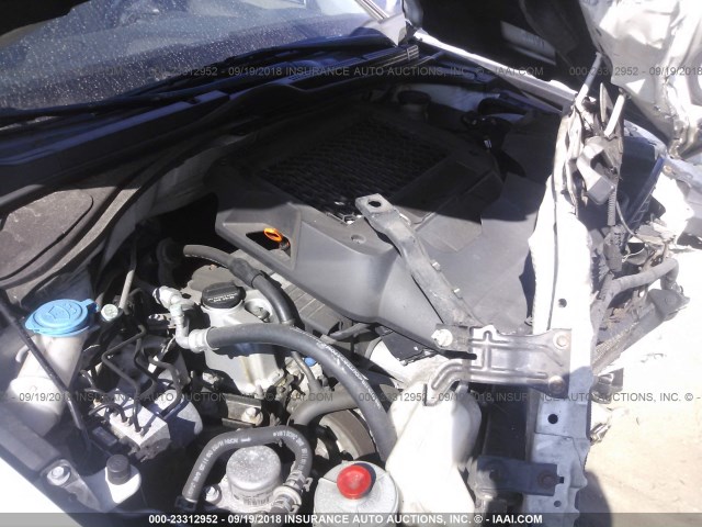 5J8TB18547A018696 - 2007 ACURA RDX TECHNOLOGY WHITE photo 10