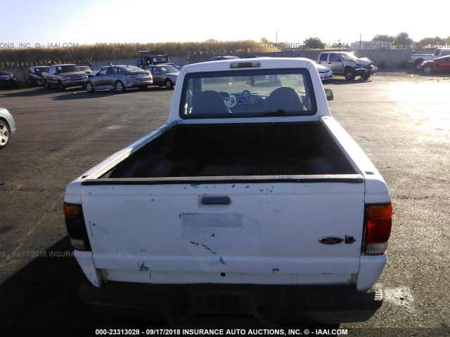 1FTYR10V9XUA49615 - 1999 FORD RANGER WHITE photo 8