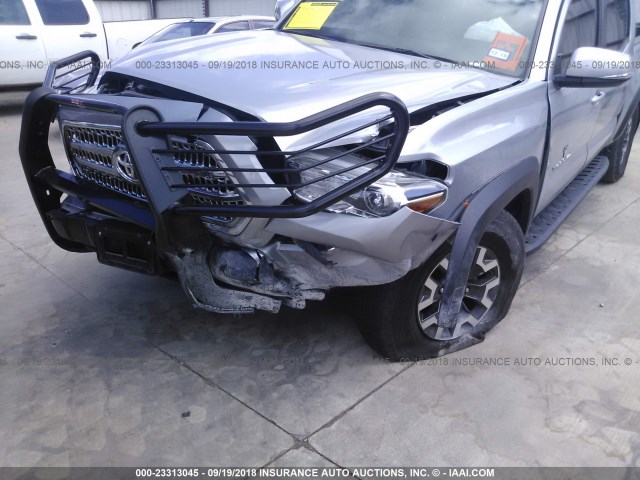 5TFCZ5AN4HX078052 - 2017 TOYOTA TACOMA DBL CAB/SR/TRDSPT/OR/PRO Boz foto 6