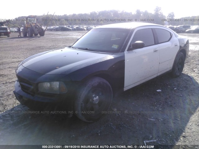 2B3KA43H56H398732 - 2006 DODGE CHARGER SE/SXT BLACK photo 2