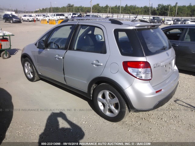 JS2YA417685100031 - 2008 SUZUKI SX4 TOURING SILVER photo 3