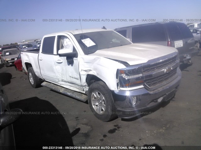 3GCUKREC0HG411277 - 2017 CHEVROLET SILVERADO K1500 LT WHITE photo 1