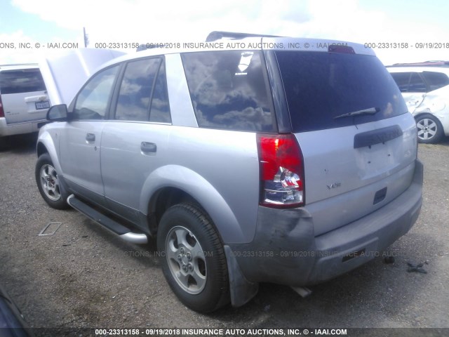 5GZCZ23D74S856790 - 2004 SATURN VUE SILVER photo 3