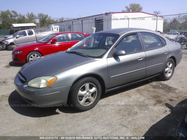 1FAFP55233G235085 - 2003 FORD TAURUS SES GRAY photo 2