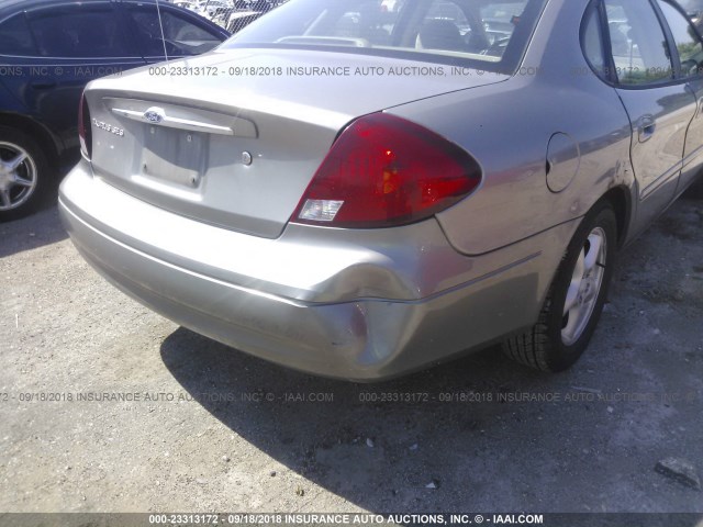 1FAFP55233G235085 - 2003 FORD TAURUS SES GRAY photo 6