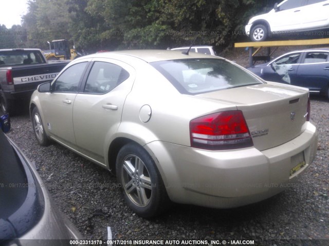 1B3CC1FB9AN226756 - 2010 DODGE AVENGER EXPRESS GOLD photo 3