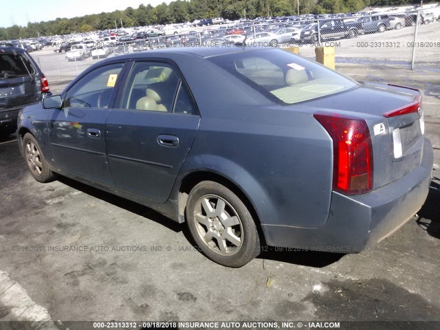 1G6DP577960123594 - 2006 CADILLAC CTS HI FEATURE V6 BLUE photo 3