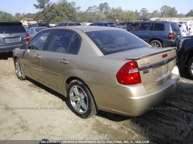 1G1ZU53836F229555 - 2006 CHEVROLET MALIBU LTZ 金色 照片 3