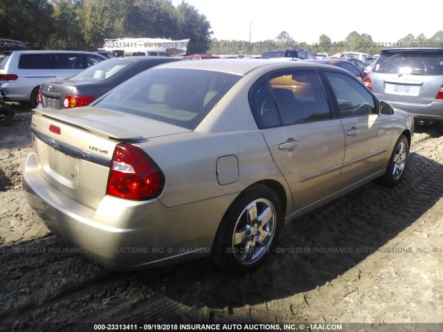 1G1ZU53836F229555 - 2006 CHEVROLET MALIBU LTZ 金色 照片 4