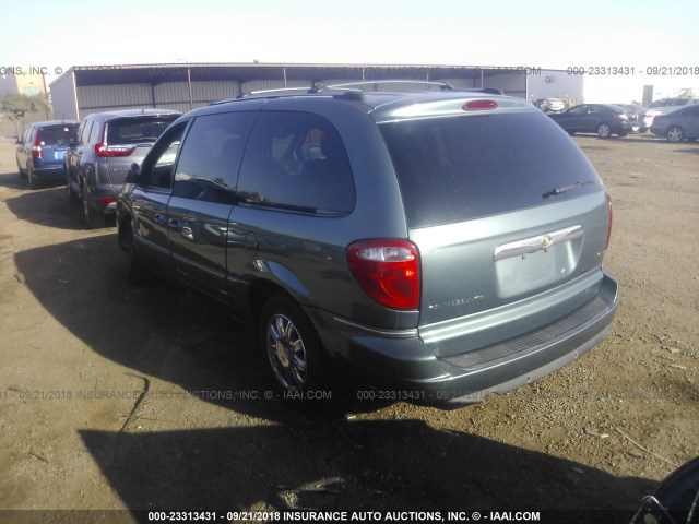 2A4GP64L06R622110 - 2006 CHRYSLER TOWN & COUNTRY LIMITED BLUE photo 3