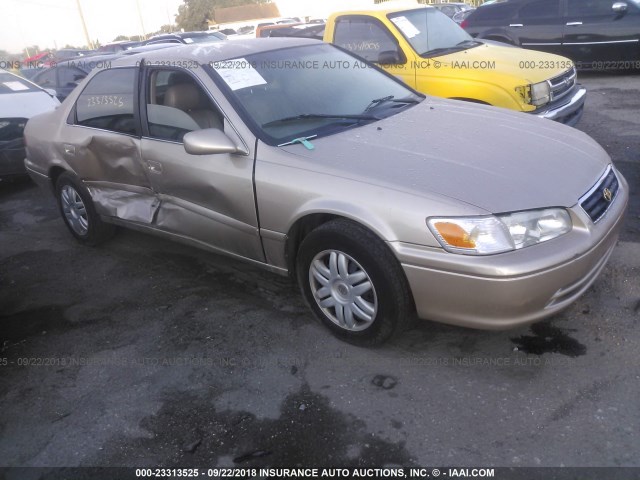 4T1BG22K81U087909 - 2001 TOYOTA CAMRY CE/LE/XLE 金色 照片 1