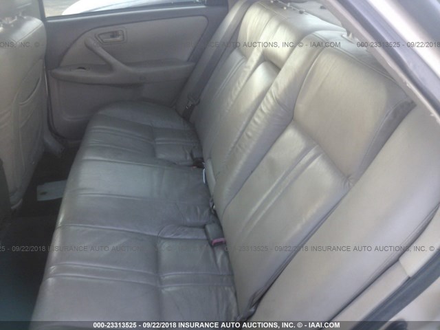 4T1BG22K81U087909 - 2001 TOYOTA CAMRY CE/LE/XLE 金色 照片 8
