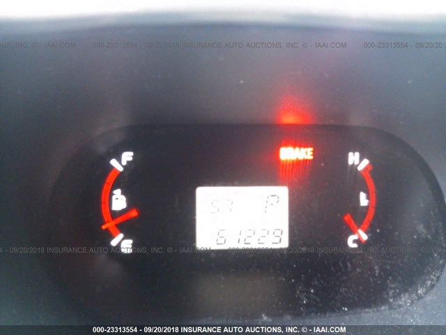 2T1KU4EE3AC472385 - 2010 TOYOTA COROLLA MATRIX  BLUE photo 7