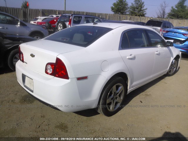 1G1ZA5EB4AF134285 - 2010 CHEVROLET MALIBU LS 白色 照片 4