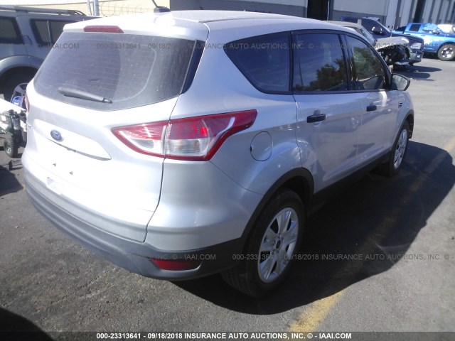 1FMCU0F72GUC28800 - 2016 FORD ESCAPE S SILVER photo 4