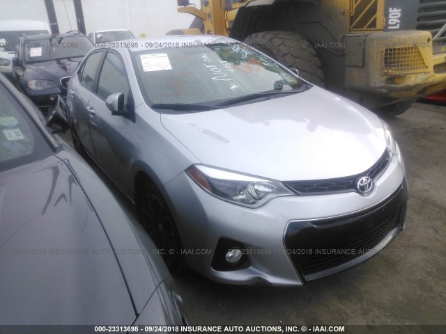 2T1BURHE8GC576310 - 2016 TOYOTA COROLLA L/LE/LE PLS/PRM/S/S PLS Արծաթագույն լուսանկար 1