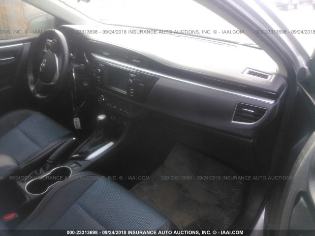 2T1BURHE8GC576310 - 2016 TOYOTA COROLLA L/LE/LE PLS/PRM/S/S PLS Արծաթագույն լուսանկար 5