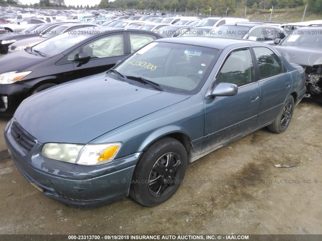 4T1BG22K81U848101 - 2001 TOYOTA CAMRY CE/LE/XLE 绿色 照片 2