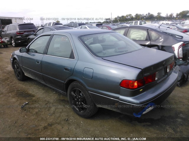 4T1BG22K81U848101 - 2001 TOYOTA CAMRY CE/LE/XLE 绿色 照片 3