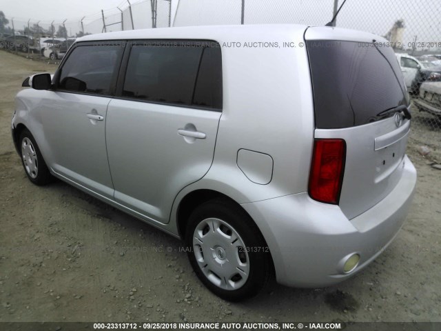 JTLKE50E481025402 - 2008 TOYOTA SCION XB Plata foto 3