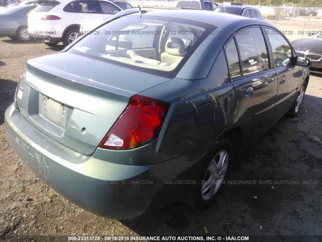1G8AJ55F06Z141855 - 2006 SATURN ION LEVEL 2 GREEN photo 4