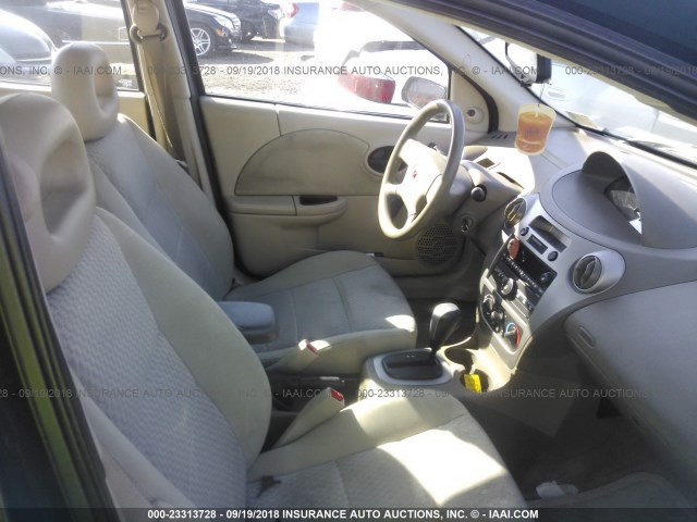 1G8AJ55F06Z141855 - 2006 SATURN ION LEVEL 2 GREEN photo 5