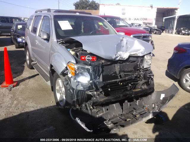 5N1AR18U78C667127 - 2008 NISSAN PATHFINDER S/LE/SE SILVER photo 6