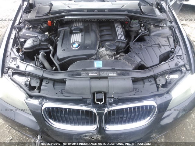 WBAPK5C56AA651218 - 2010 BMW 328 XI SULEV BLACK photo 10