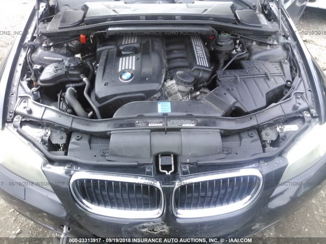 WBAPK5C56AA651218 - 2010 BMW 328 XI SULEV BLACK photo 10