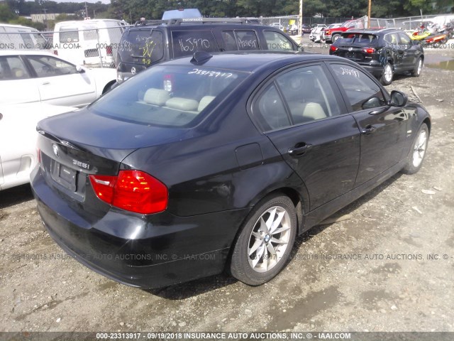 WBAPK5C56AA651218 - 2010 BMW 328 XI SULEV BLACK photo 4