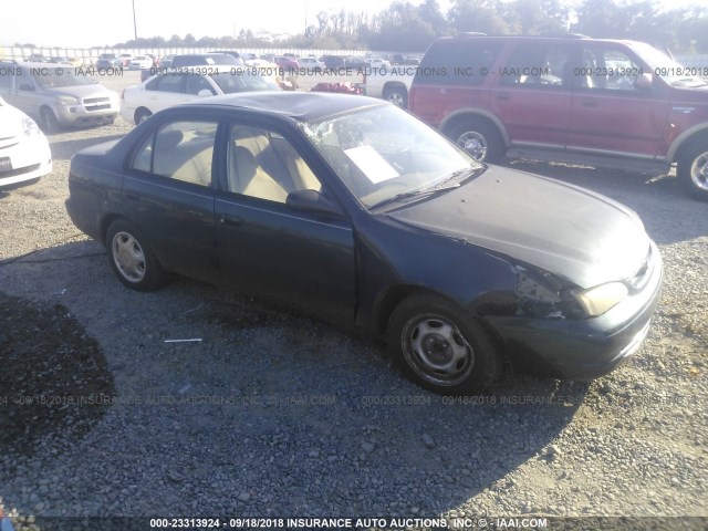 1NXBR12E1XZ183680 - 1999 TOYOTA COROLLA VE/CE/LE GREEN photo 1