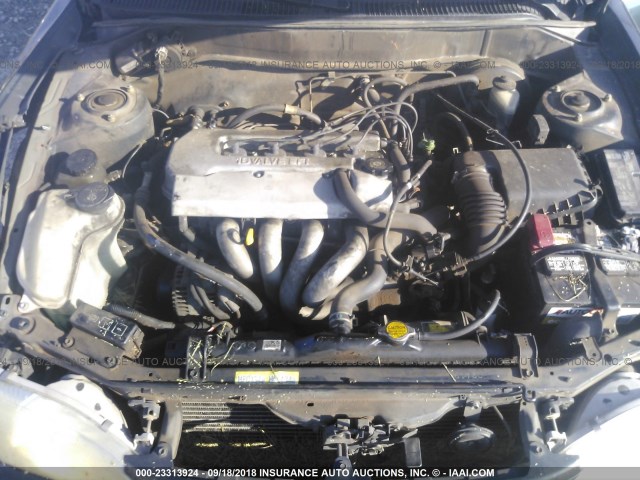 1NXBR12E1XZ183680 - 1999 TOYOTA COROLLA VE/CE/LE GREEN photo 10