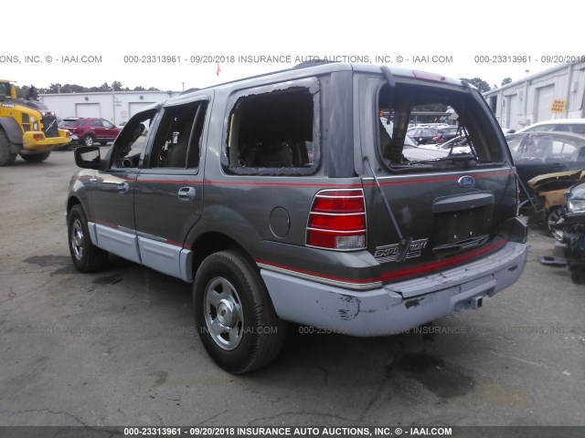 1FMFU16L64LB04272 - 2004 FORD EXPEDITION XLT GRAY photo 3