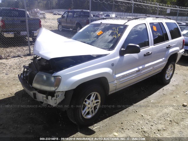 1J4GW48S94C323374 - 2004 JEEP GRAND CHEROKEE LAREDO/COLUMBIA/FREEDOM 银色 照片 2