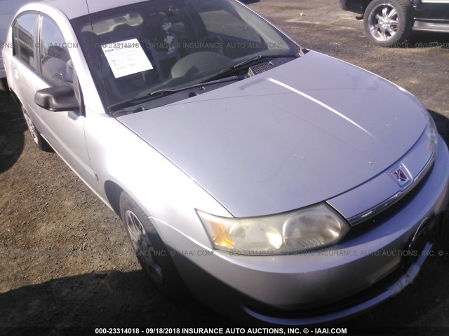 1G8AJ52F14Z147052 - 2004 SATURN ION LEVEL 2 SILVER photo 1