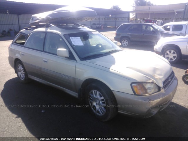4S3BH686346627372 - 2004 SUBARU LEGACY OUTBACK LIMITED SILVER photo 1