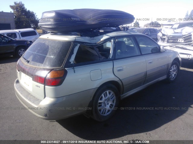 4S3BH686346627372 - 2004 SUBARU LEGACY OUTBACK LIMITED SILVER photo 4