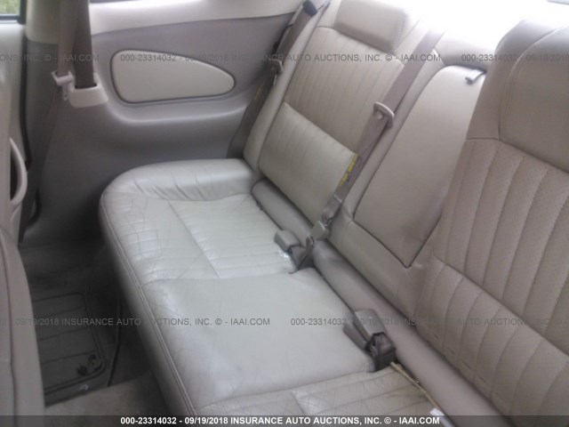 2G1WW12E939396200 - 2003 CHEVROLET MONTE CARLO LS შავი ფოტო 8