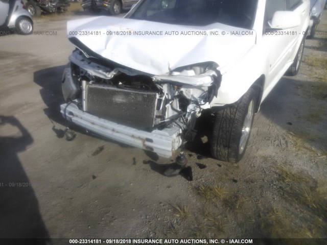 2CNDL037286329301 - 2008 CHEVROLET EQUINOX SPORT WHITE photo 6